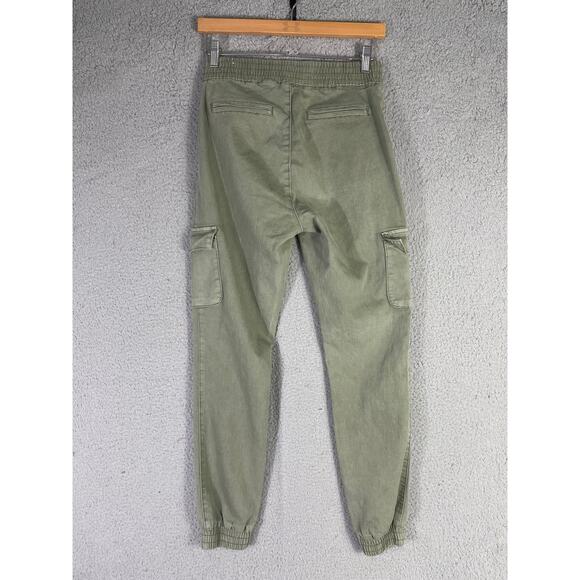 Lot of 2‎ VIP Camo & Olive Green Joggers Size 9/29 Stretch Cotton Cargo Pants - Picture 4 of 9